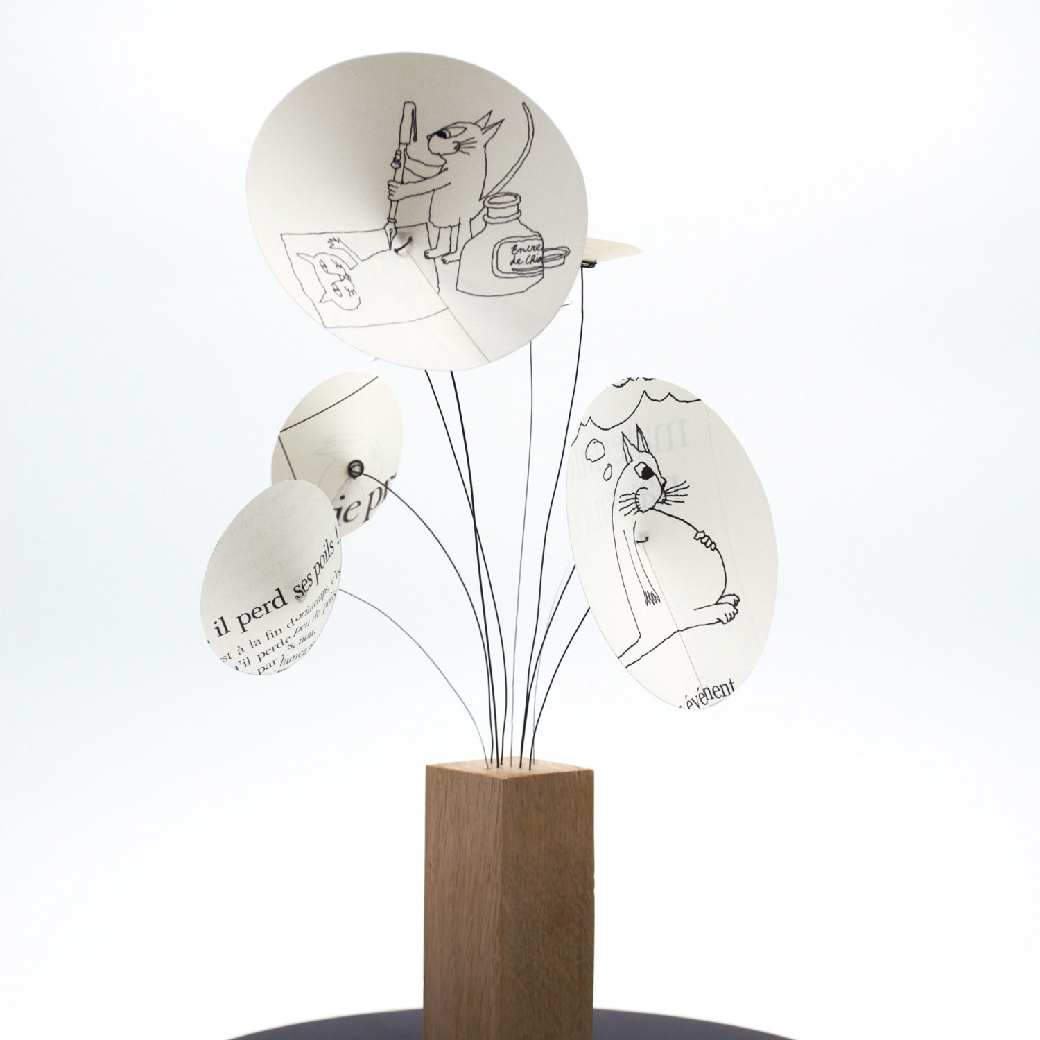 l'arbre à chats - les papiers jardins