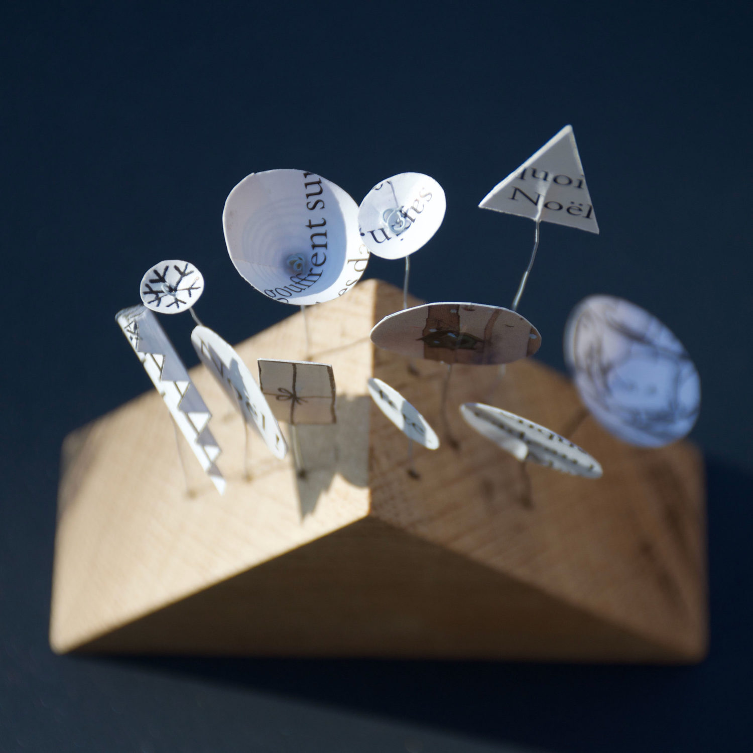 sapin de Noël - les papiers jardins